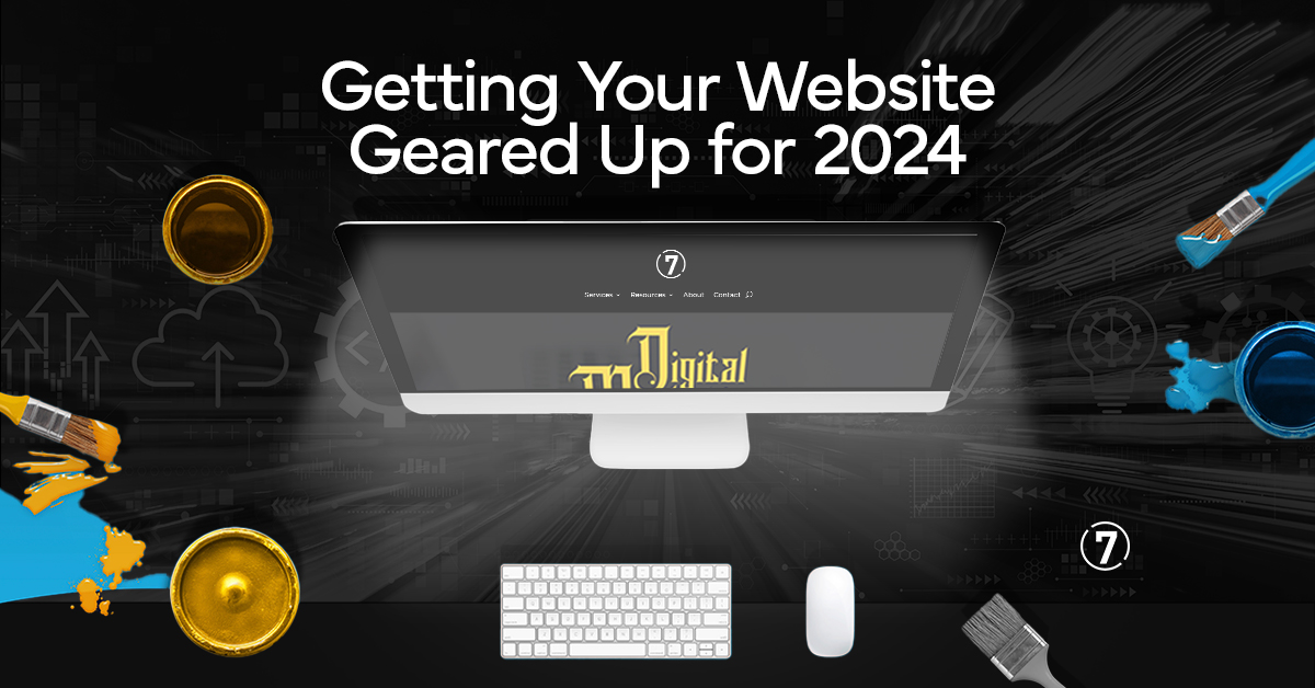 Getting Your Website Geared Up for 2024 Banner
