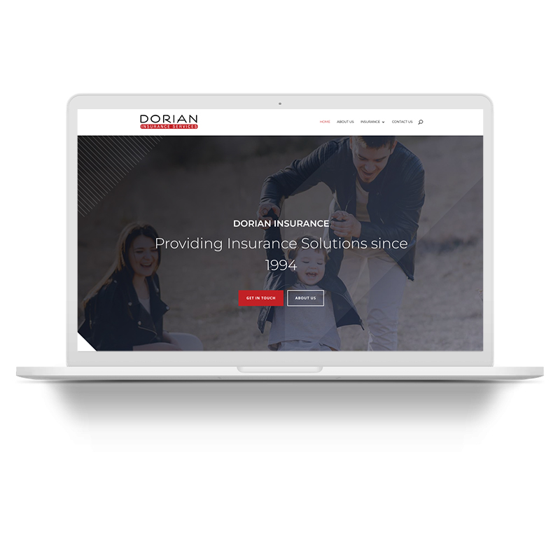 DorianInsurance Adisory Group Santa Clarita Website 7efex